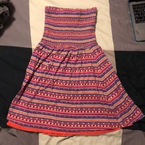 Guess tube top dress size medium